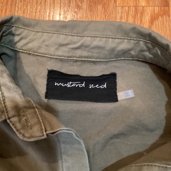 High Low Drop Shoulder Jacket - Picture 4 of 5